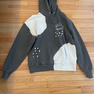 Darc Sport Gray and White Hoodie
